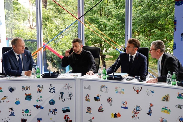 Zelenski i ključni europski čelnici nazvali Trumpa: "Složili smo se oko Rusa"