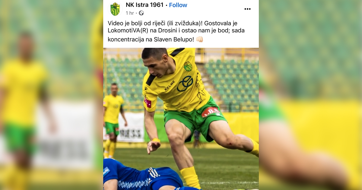 Istra dan nakon utakmice prozvala suce: Na Drosini je gostovala LokomotiVAR