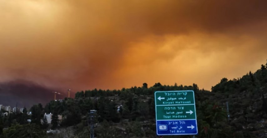Palestinci pomažu gasiti požare u Izraelu