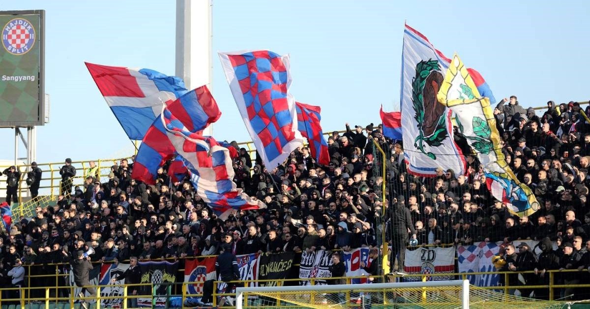 Navijači Hajduka vrijeđali suca. Splitski klub dobio najveću kaznu