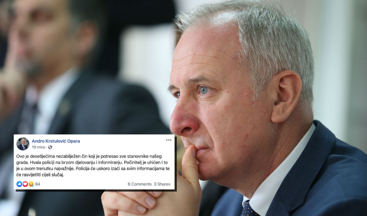 Oglasio se gradonačelnik Splita: Počinitelj je uhićen