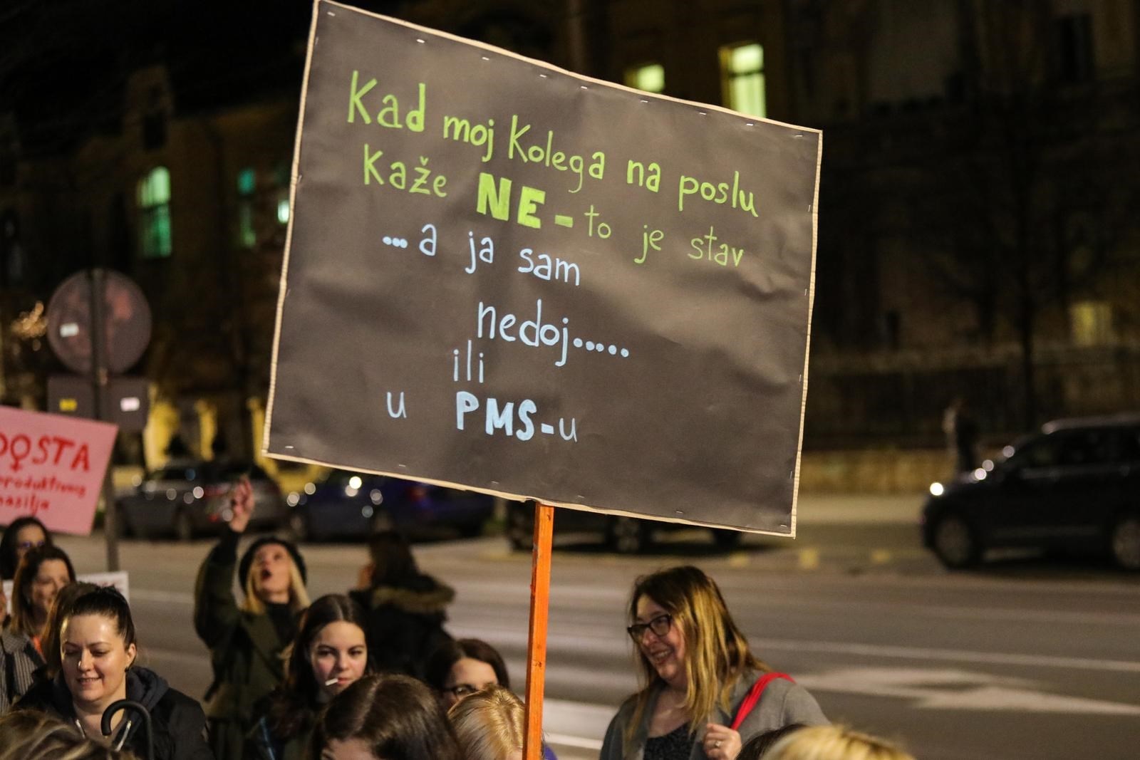 Žene ne prijavljuju uznemiravanje jer ne vjeruju u sustav. Sutra prosvjeduju