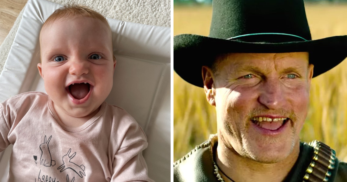 Ova beba je kopija Woodyja Harrelsona. I glumac se slaže