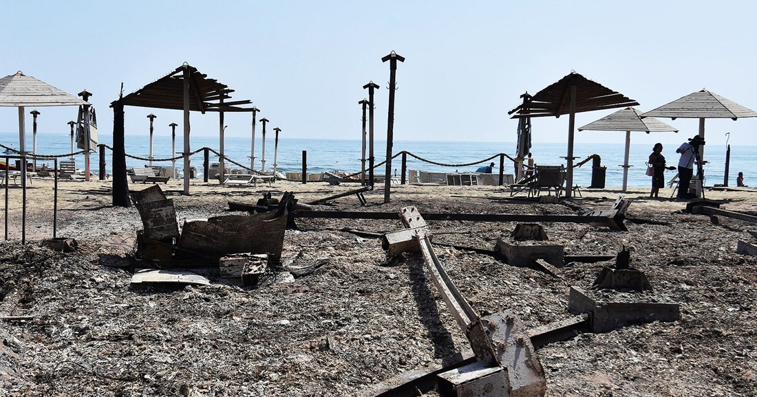 Dijelovi Sicilije gore: Stanovnici evakuirani, izgorjeli suncobrani i ležaljke