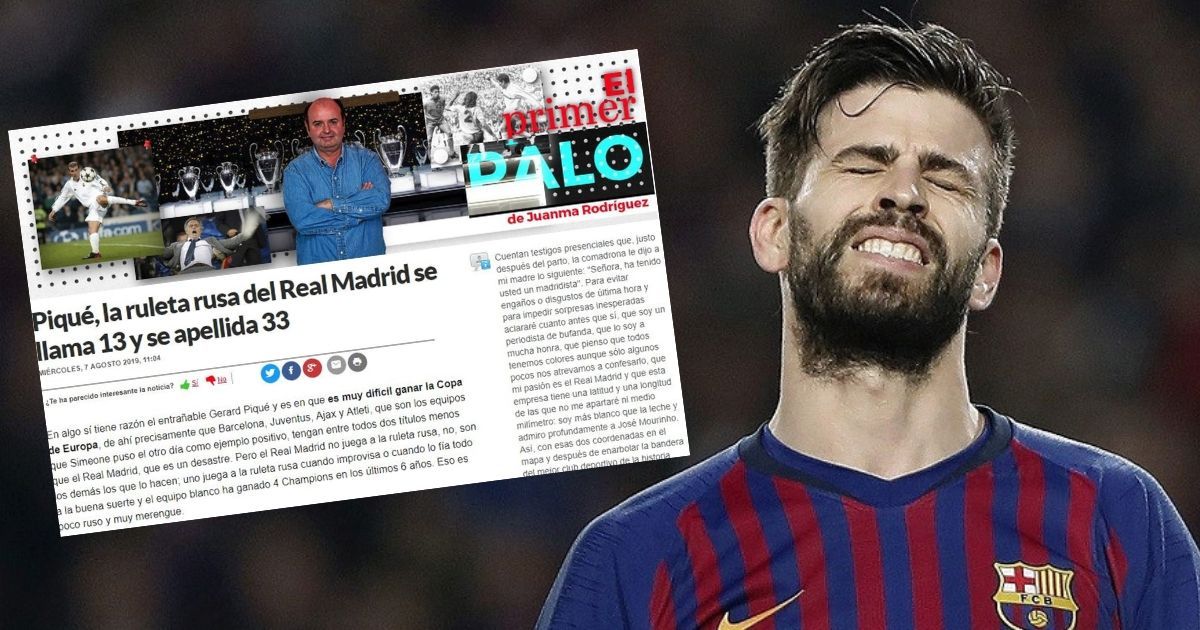 Pique je opet provocirao Real, ali sada je dobio brutalan odgovor