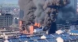 U trgovačkom centru u Kini izbio ogroman požar, poginule četiri osobe