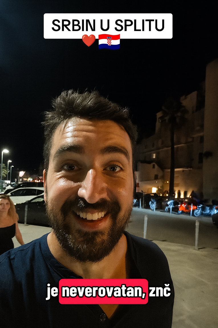 Srbin prvi put posjetio Split. Njegovi opisi su totalni hit 😀