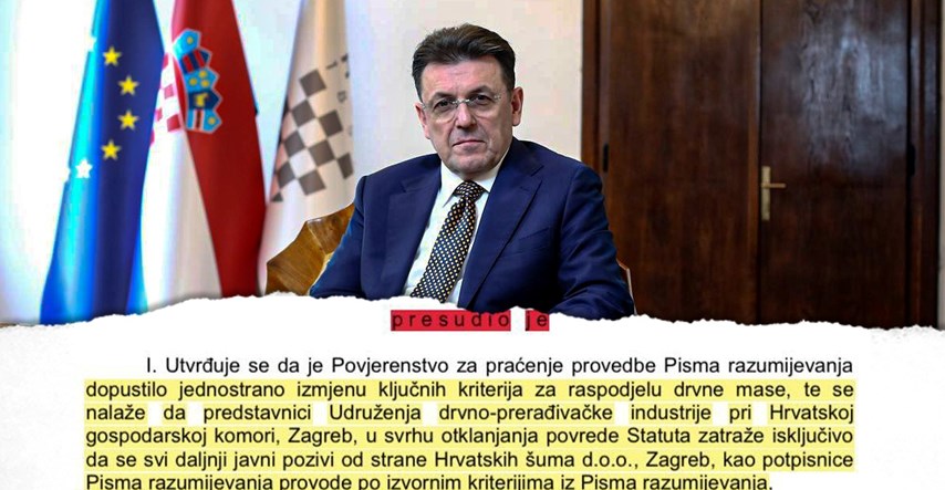 Poduzetnik tužio HGK i dobio. "Iza svega se krije kartel HGK i Hrvatskih šuma"