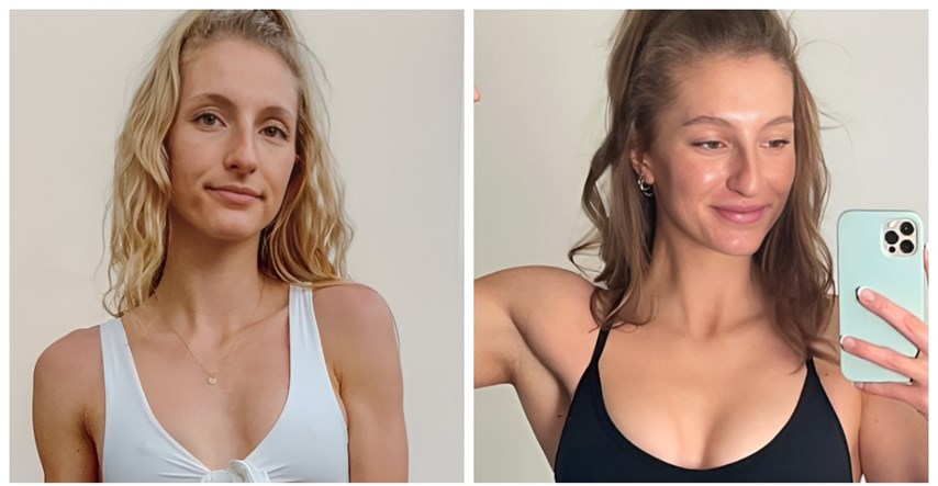 Influencerica je dobila 12 kila pa usporedila izgled prije i poslije: Tako sam sretna