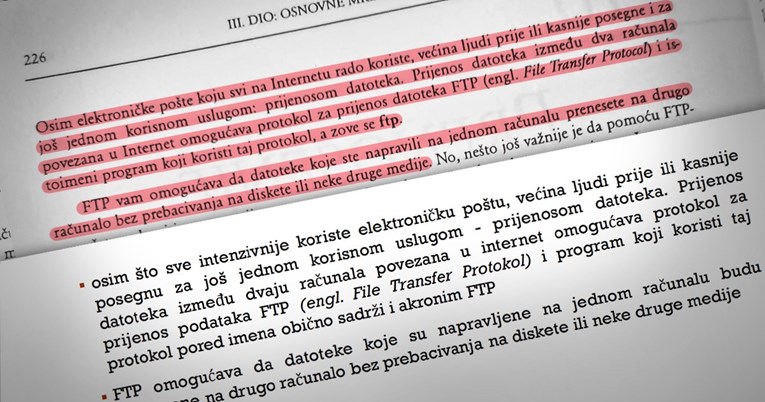 Ovo gore je knjiga iz '95. S ovim dolje je Banožić probao postati izvanredni profesor