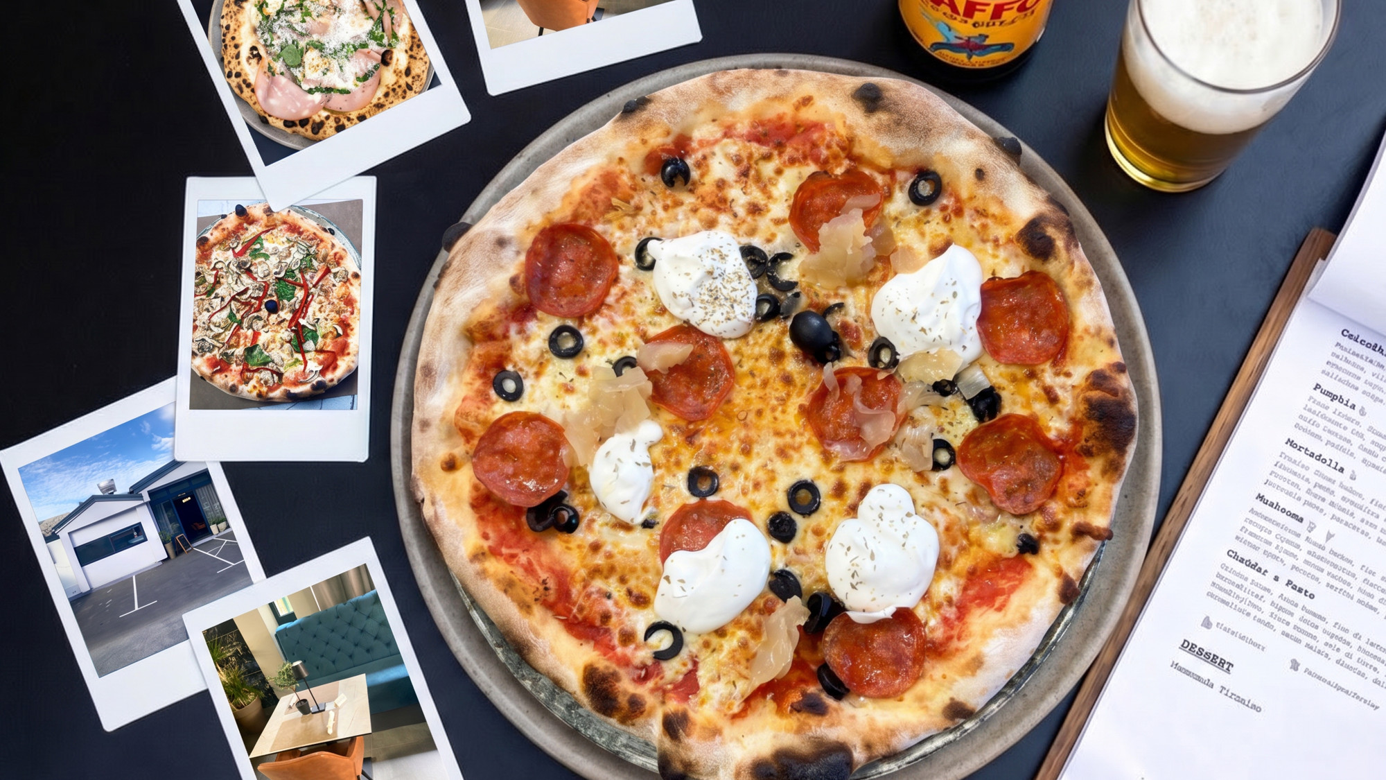 Još jedna pizzerija na moru koja izvan sezone pravi - old school pizze