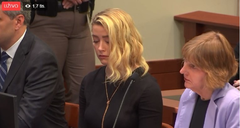 VIDEO Amber Heard proglašena krivom, pogledajte kako je slušala presudu