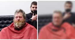 VIDEO Frizer iz Beograda ošišao beskućnika pa pokazao njegovu transformaciju