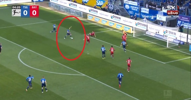 VIDEO Kramarić jednim potezom bacio Pavarda na stražnjicu