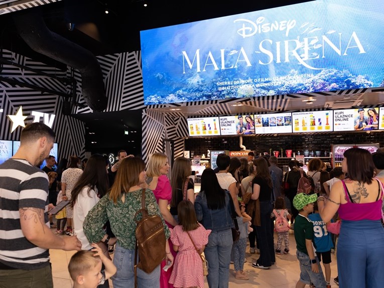 "Mala sirena" stigla je u CineStar kina i obilježila obiteljsko vikend druženje