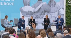 Kolinda i Julija Timošenko u Portugalu zajedno govorile o ratu u Ukrajini