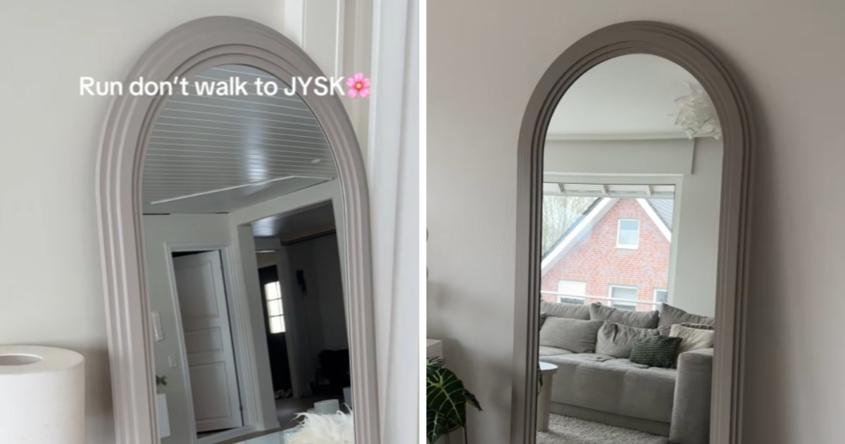 Viralno zrcalo iz Jyska je na popustu