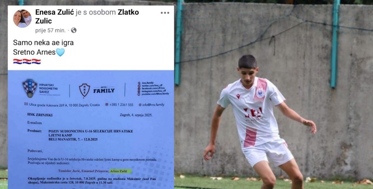 Veliki BiH talent odabrao Hrvatsku. Navijači: "Dok se nama izredaju tatini sinovi..."