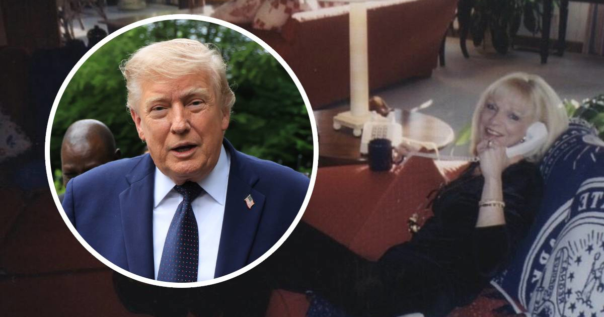 Trump uoči Dana očeva objavio fotku tajanstvene plavuše, nikome nije jasno tko je ona
