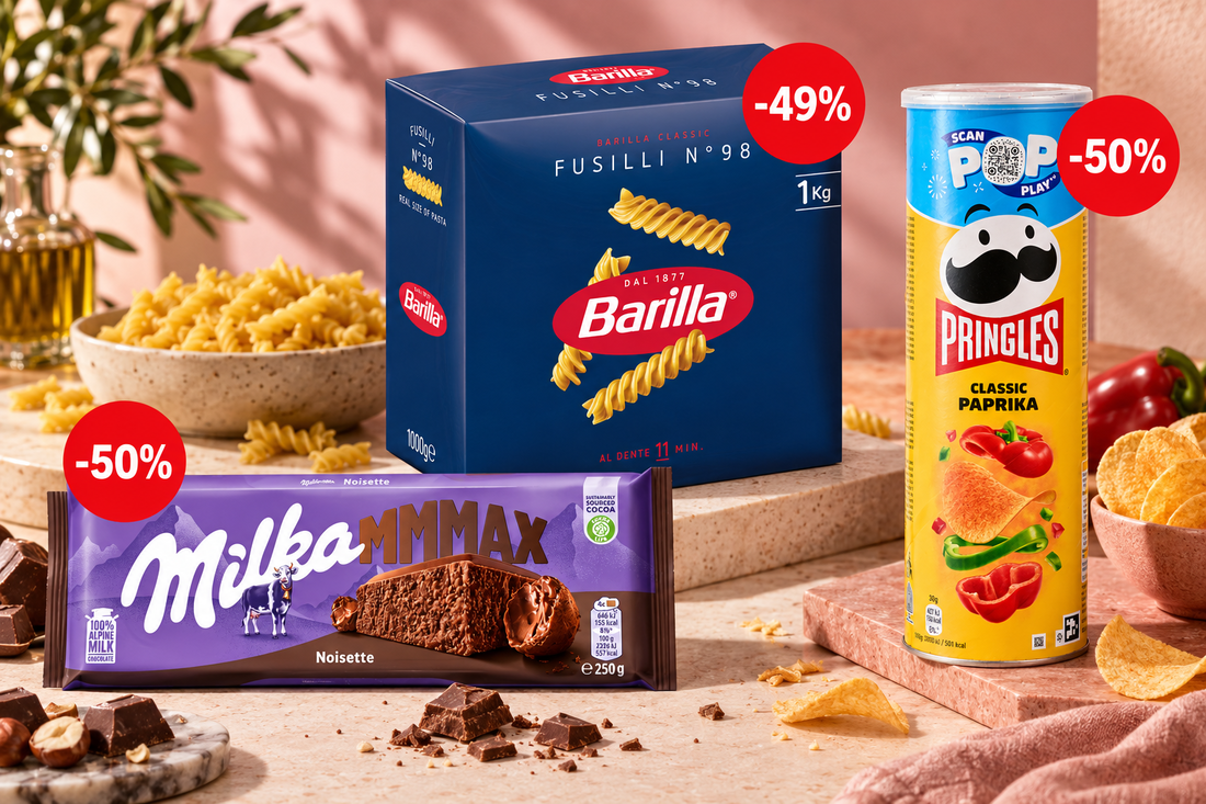 Milka i Pringles na -50%, kilogram Barille gotovo upola cijene