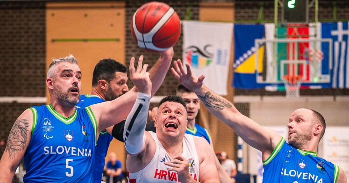 Hrvatska poražena od Slovenije na Europskom prvenstvu u košarci u kolicima