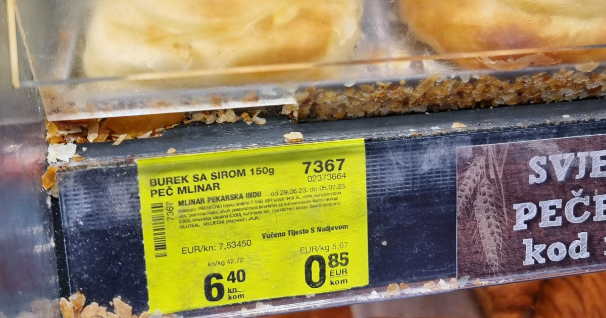 Iz Mlinara objasnili zašto je njihov burek u trgovinama povoljniji nego u pekari
