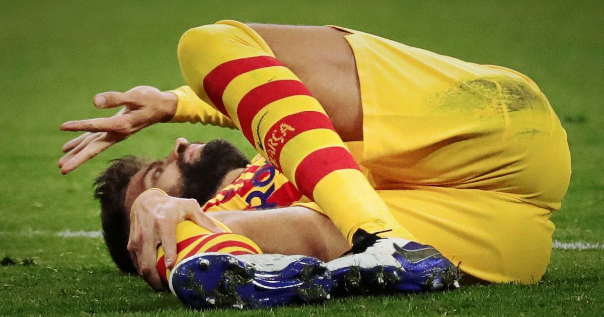Pogledajte trenutak kada je Pique ozlijedio koljeno. Mundo Deportivo se boji najgoreg