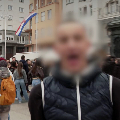 VIDEO Ekipa N1 televizije napadnuta na Trgu bana Jelačića