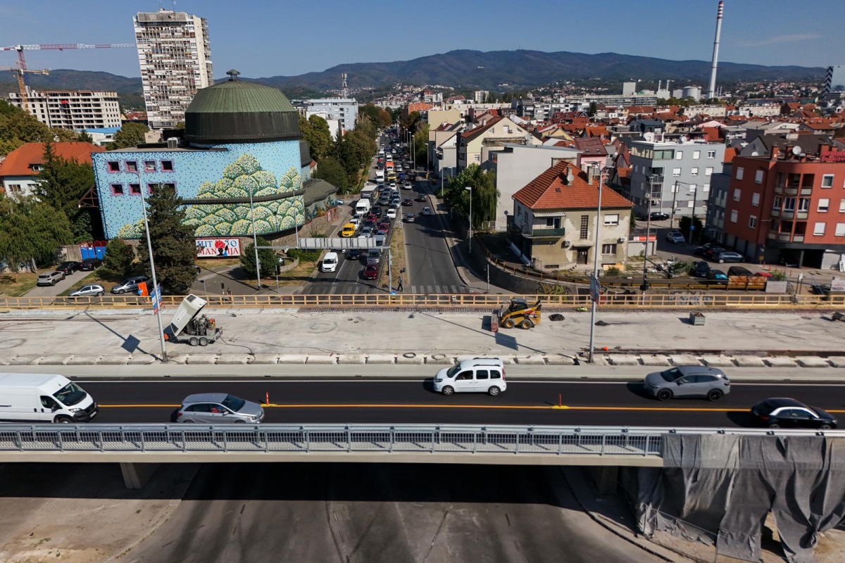 Obnovljen nadvožnjak na križanju Selske i Zagrebačke