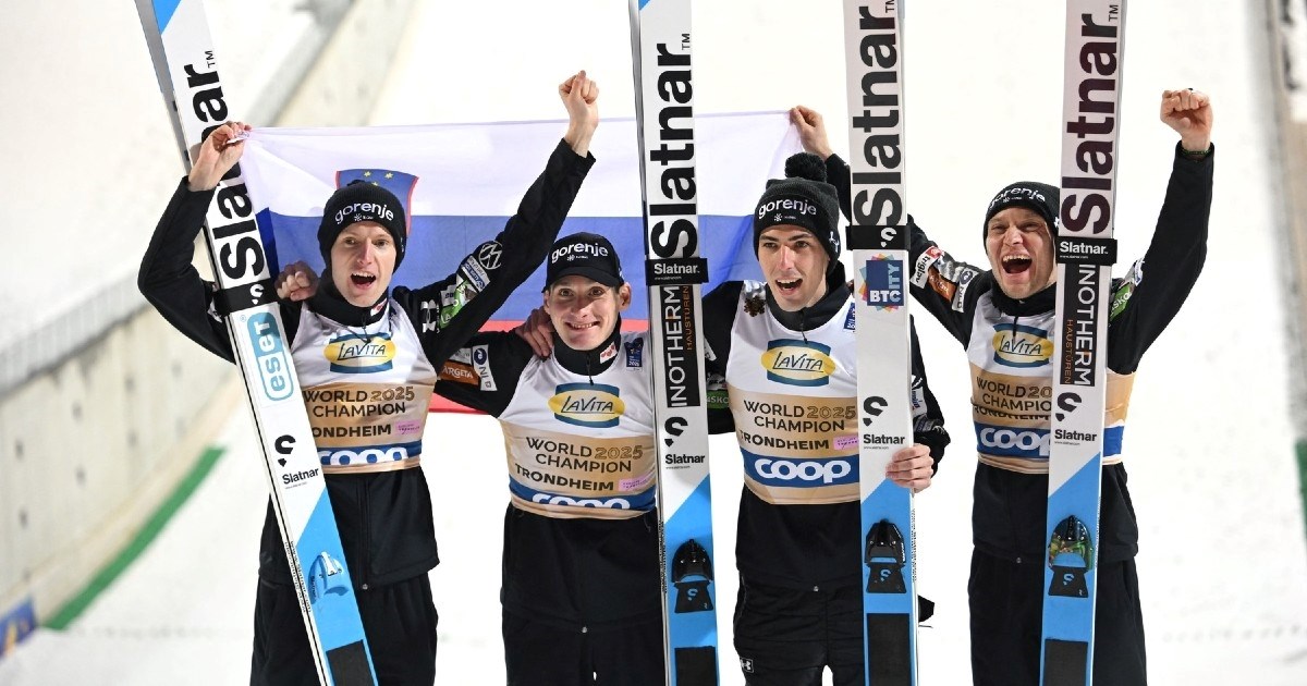 Slovenija obranila naslov svjetskog prvaka u skijaškim skokovima