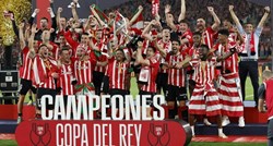 VIDEO Athletic Bilbao osvojio španjolski Kup nakon 40 godina. Slavili su nakon penala