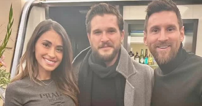 Messi i njegova supruga fotografirali se sa zvijezdom Igre prijestolja