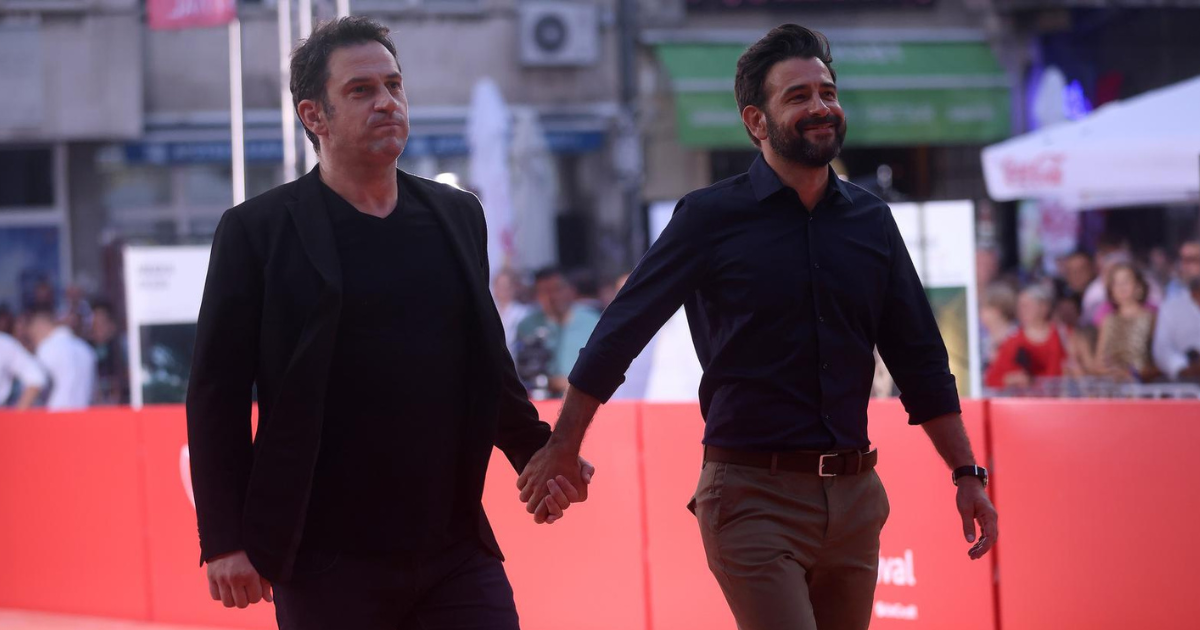 Goran Bogdan i Janko Popović držali se za ruke na crvenom tepihu SFF-a