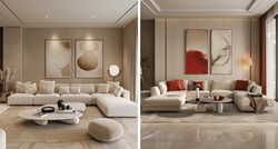Dizajneri interijera otkrivaju kako da kremasta dnevna soba izgleda ugodnije