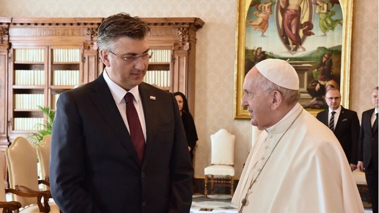 Plenković u Vatikanu, Papa poručio da se Hrvati strpe oko kanonizacije Stepinca