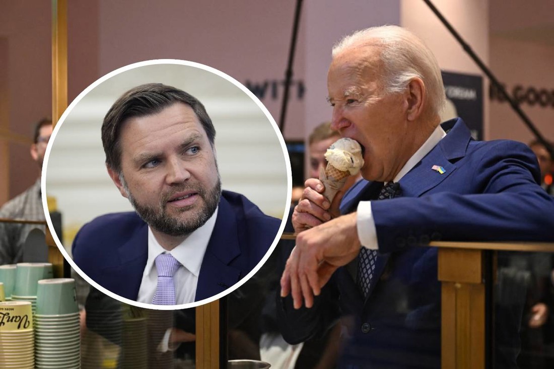 JD Vance komentirao Bidenovo jedenje sladoleda - i internet je u šoku