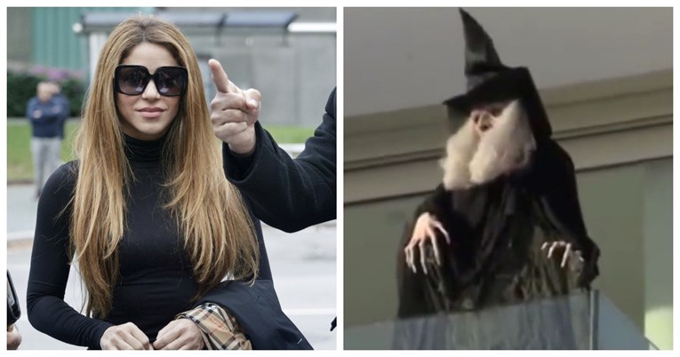 Jasna poruka: Shakira postavila lutku vještice koja gleda prema kući bivše svekrve