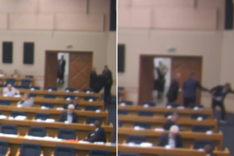 Izbačen iz Skupštine RS jer je prekinuo ministra. Osiguranje ga ganjalo po dvorani