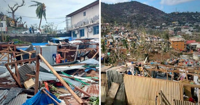 Razorni ciklon poharao Mayotte, strahuje se od 1000 mrtvih: "Kao da je nuklearni rat"