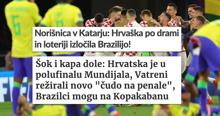 Regija: "Hrvatska napravila svjetsku senzaciju", "Šok i kapa dolje"