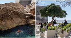 U Dubrovniku je toliko lijep dan da se ljudi kupaju