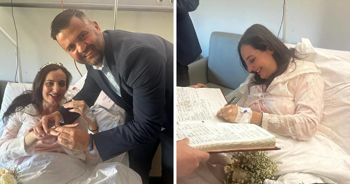Emotivna priča: Valentina zbog ozljede nije mogla na svadbu pa se udala u bolnici