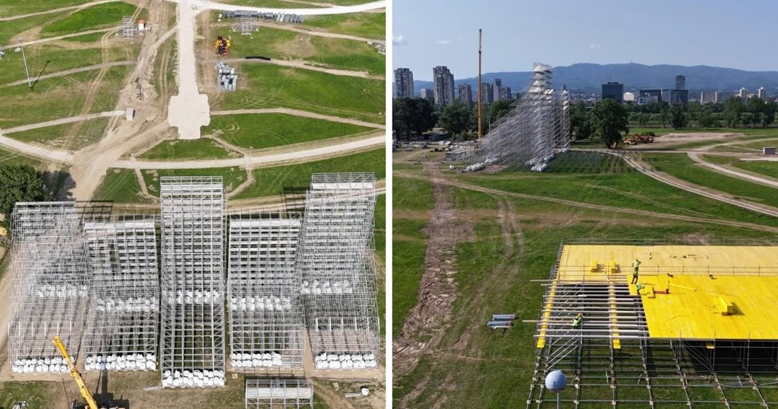 Thompson pokazao kako napreduju radovi za koncert u Zagrebu: "Pristiže oprema"