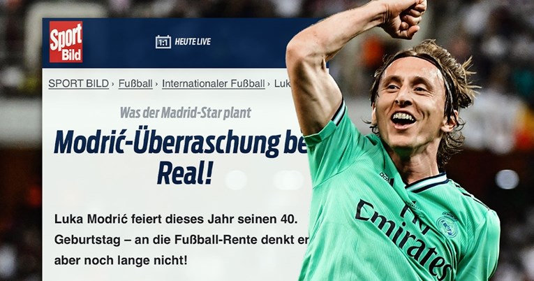Bild: Modrićevo iznenađenje u Realu