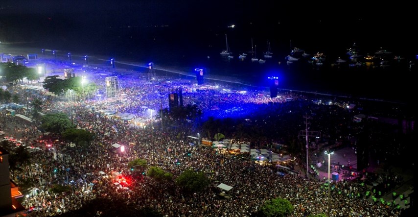 VIDEO Pogledajte prizore s koncerta na koji je sinoć došlo 1.6 milijuna ljudi