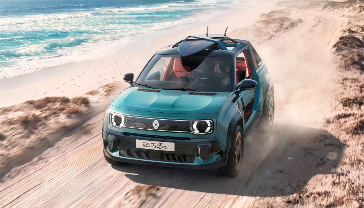 Renault JP4x4: moderni retro model u buggy formi za plažu za sad kao koncept