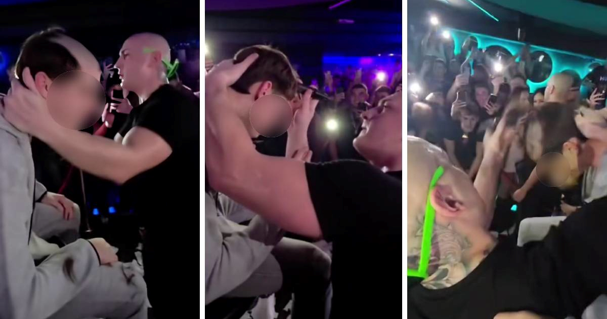 Desingerica na pozornici kluba u Našicama obrijao obožavatelju glavu