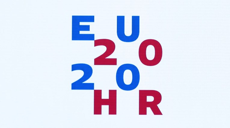 Ovo je logo hrvatskog predsjedanja Europskom unijom