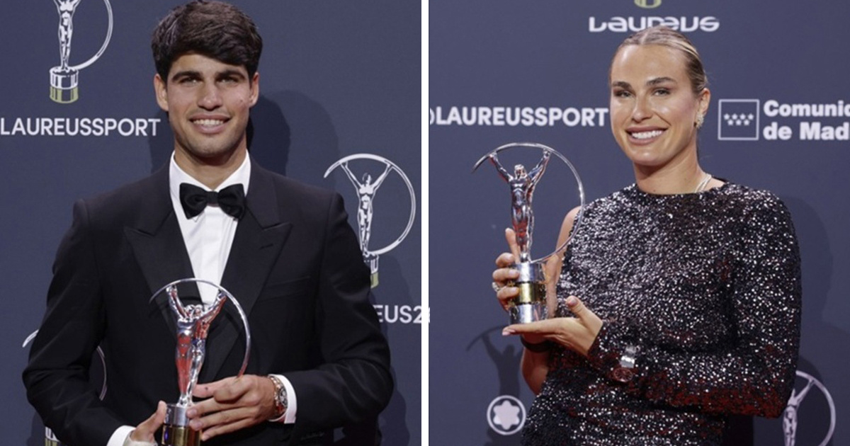 Alcaraz i Sabalenka dobitnici nagrade Laureus