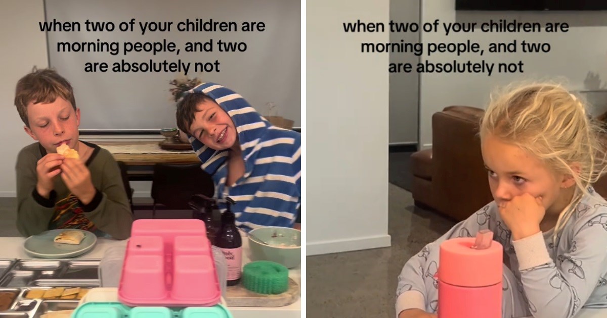 Mama podijelila video djece nakon buđenja. Razlika u ponašanju će vas nasmijati